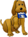 Fido Logo - Dog With Floppy Disk
