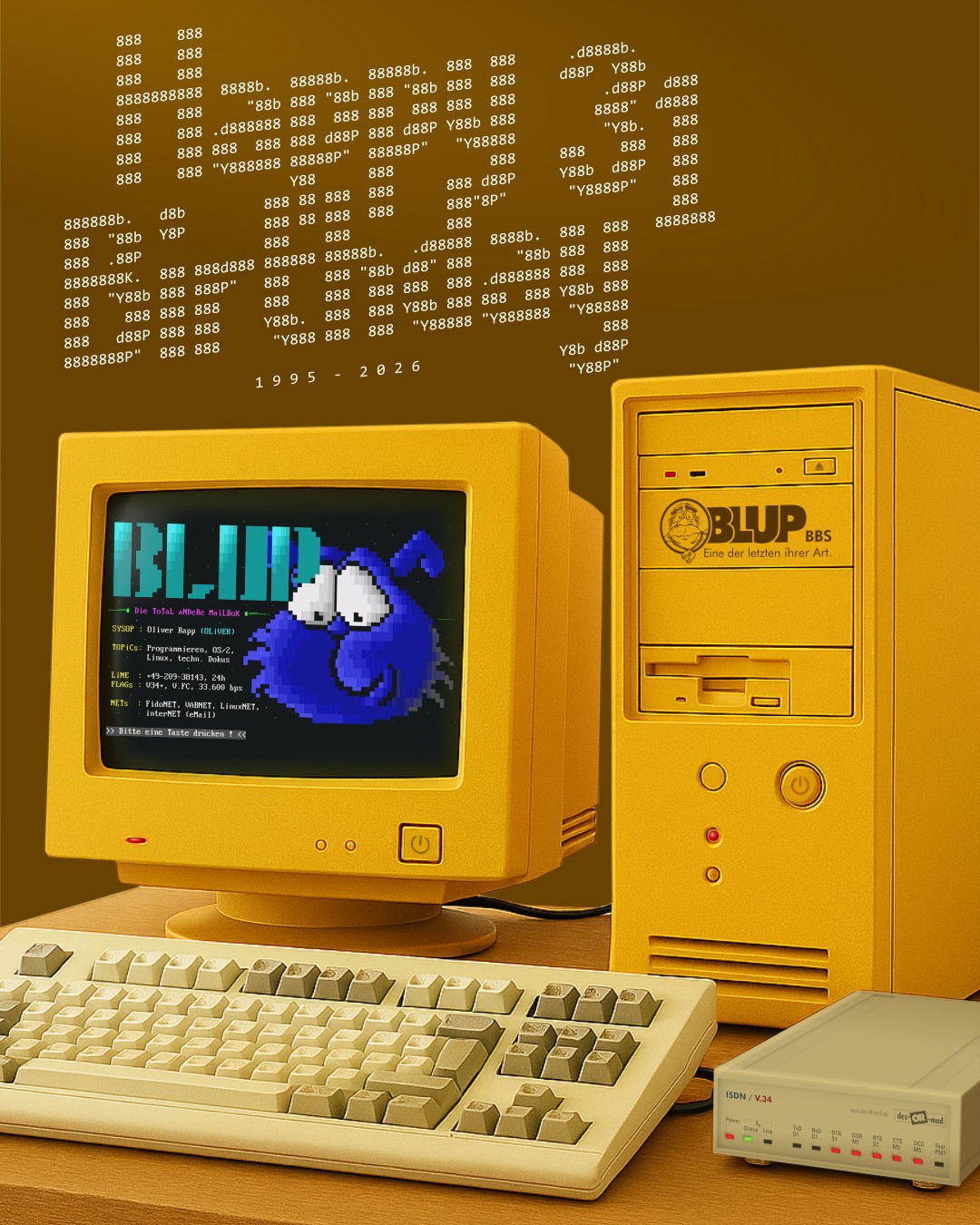 Happy Birthday! BLUP 31 Jahre online